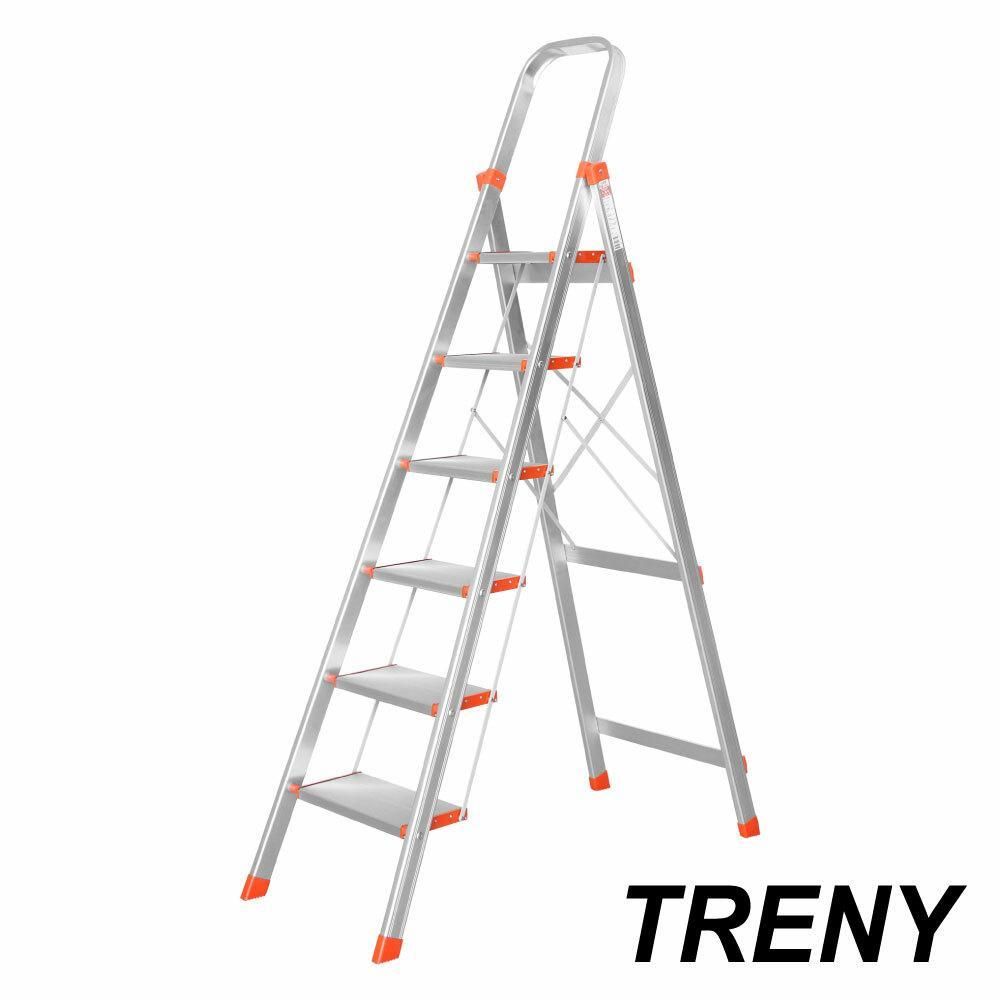 TRENY   大踏板六階鋁梯