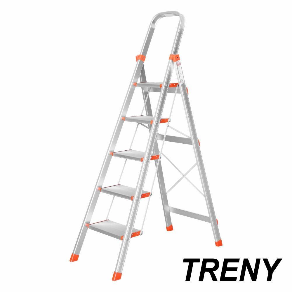 TRENY   大踏板五階鋁梯