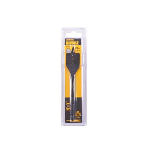 DEWALT 得偉 木工六角柄快速扁平鑽頭28x152mm   DT 4773