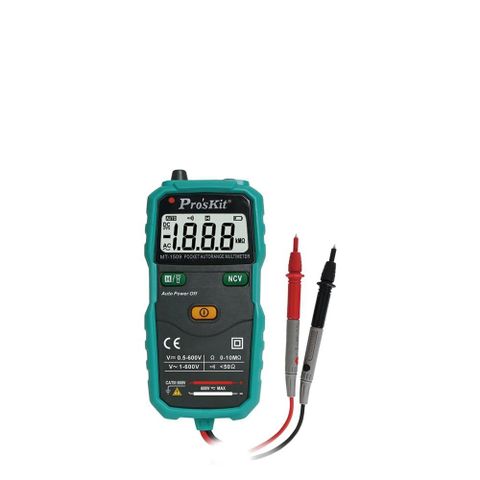 Pro'sKit 寶工 Pro'sKit袖珍型自動電錶+D34 MT 1509   MT-1509