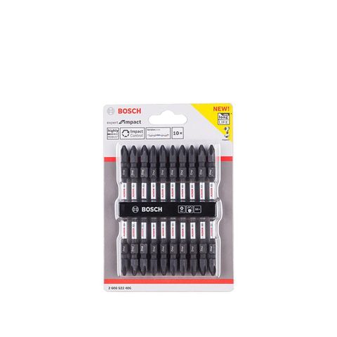 BOSCH 博世 高扭力PH2起子頭組(110mm 10支/卡)