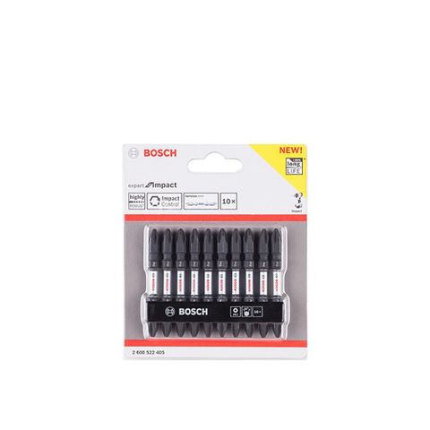 BOSCH 博世 高扭力PH2起子頭組(65mm 10支/卡)