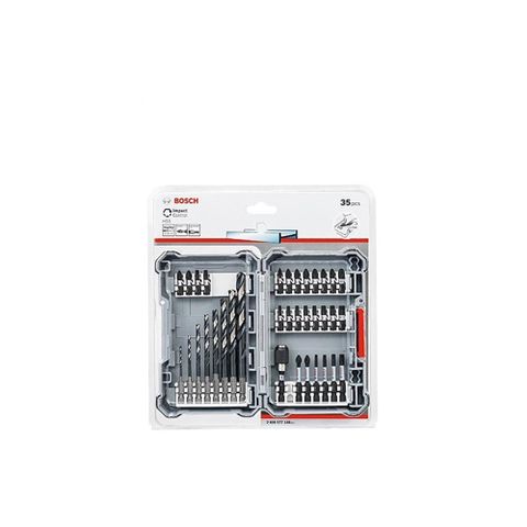 BOSCH 博世 35件高扭力起子頭及六角柄鐵工鑽頭組