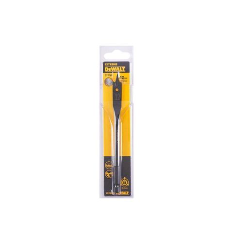 DEWALT 得偉 木工六角柄快速扁平鑽頭12x152mm   DT 4763