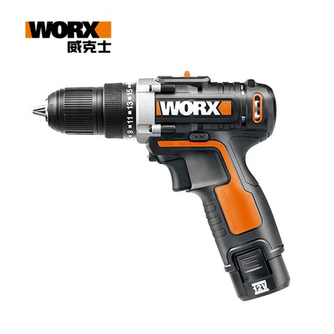 WORX 威克士 12V 鋰電雙速電鑽 雙電池 WX128.6