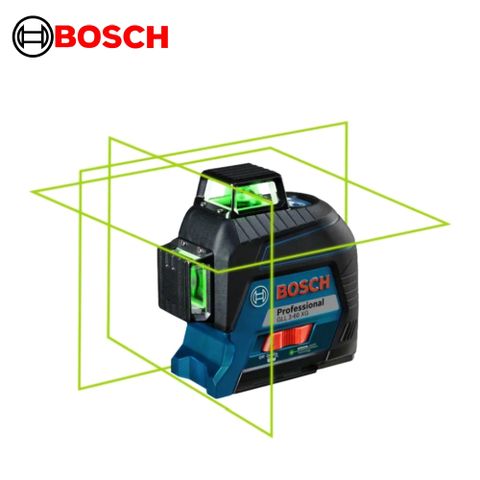 BOSCH博世 德國 GLL 3-60 XG 綠光 3D 全周 雷射 儀 水平儀 貼磨基 墨線儀