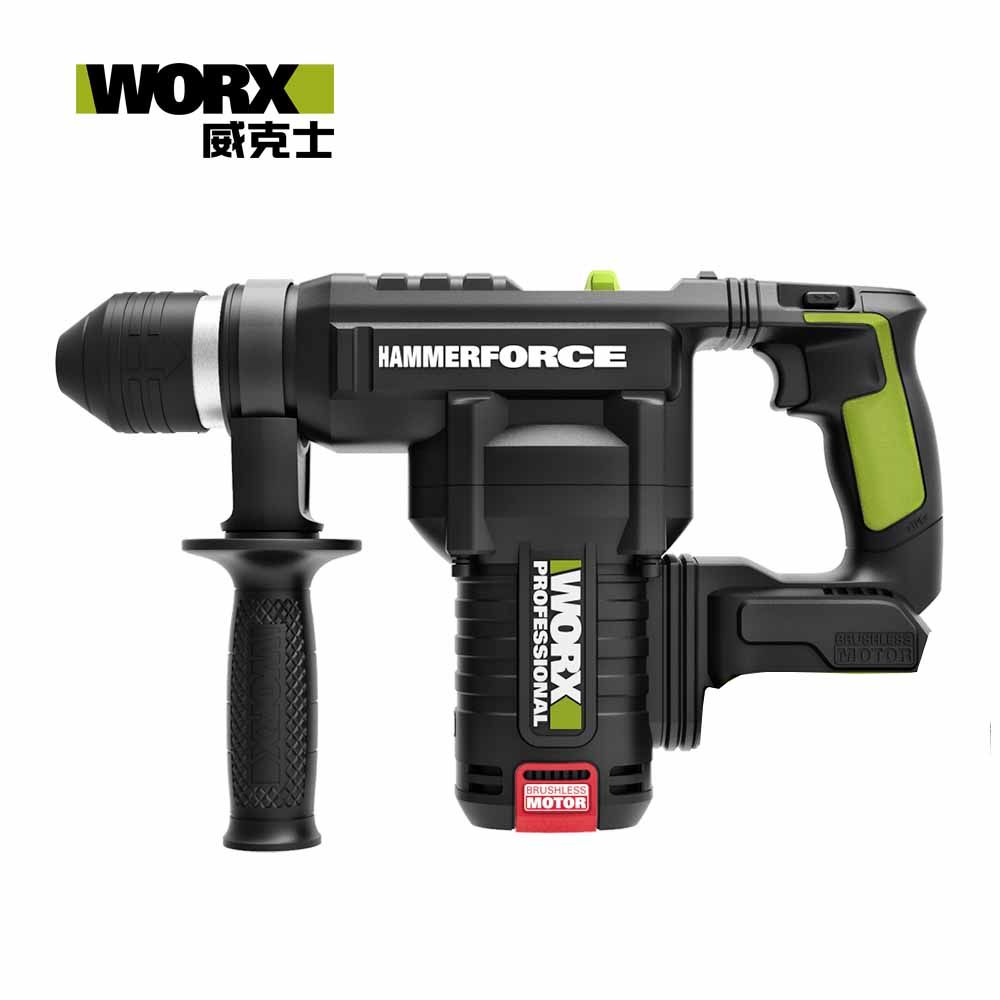 WORX 威克士   20V 28mm 無刷鋰電免出力電鎚 空機 WU399.9