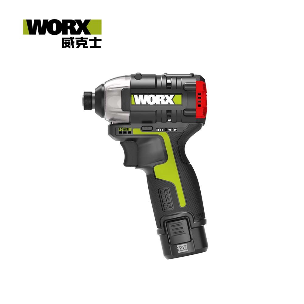 WORX 威克士12V 無刷鋰電衝擊起子WU132.1 - PChome 24h購物