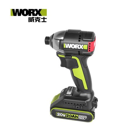 WORX 威克士 20V 150Nm 智能模式無刷鋰電衝擊起子 雙電池 WU292DS