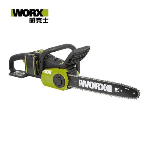 WORX 威克士 40V 40cm 無刷鋰電鏈鋸機 WD384