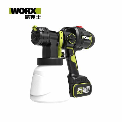 WORX 威克士 20V 小型鋰電噴漆槍 WU056