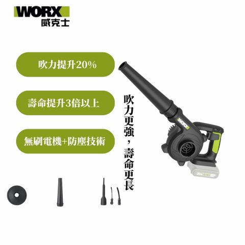 WORX 威克士 20V 無刷鋰電吹風機 (WU230S.9)