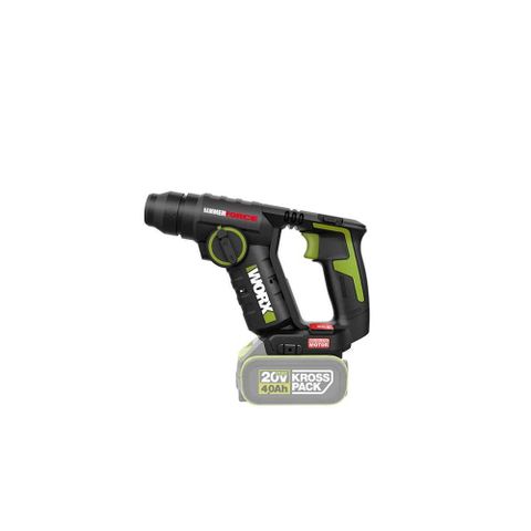 WORX 威克士 20V 18mm鋰電無刷電錘 WU380S 空機 (WU380S.9) WU380S.9