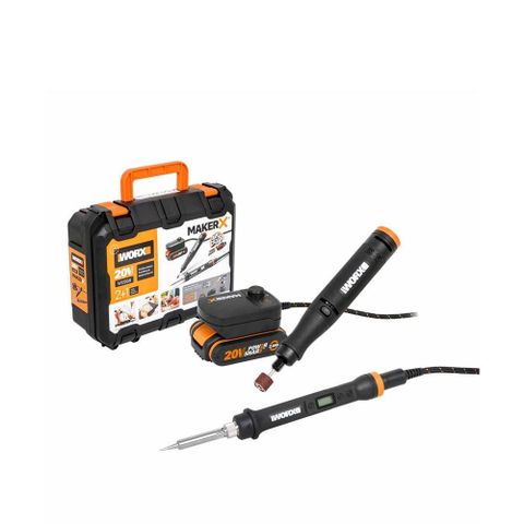WORX 威克士 WORX造物者 Maker X系列 調速刻磨機/電磨筆組合(WX988)   WX988