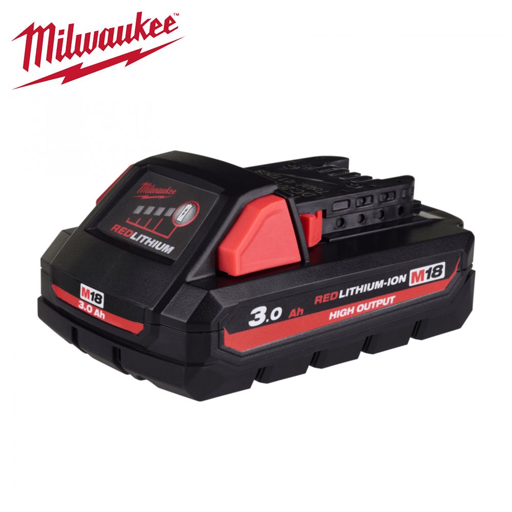 Milwaukee 美沃奇   18V高輸出鋰電池3.0Ah M18 HB3