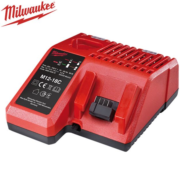 Milwaukee 美沃奇   12-18V鋰電充電器 (M12-18C)