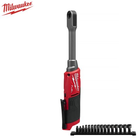 Milwaukee 美沃奇 12V鋰電無碳刷穿孔式棘輪扳手空機(M12FPTR-0)