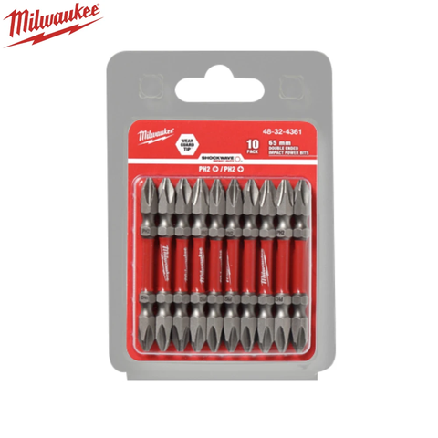 Milwaukee 美沃奇 高張力PH2起子頭 10入 48-32-4361D