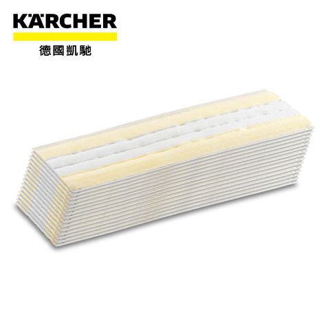 KARCHER 凱馳 【 德國】蒸氣清潔機配件-EasyFix 拋棄式地板刷不織布巾 2.863-299.0