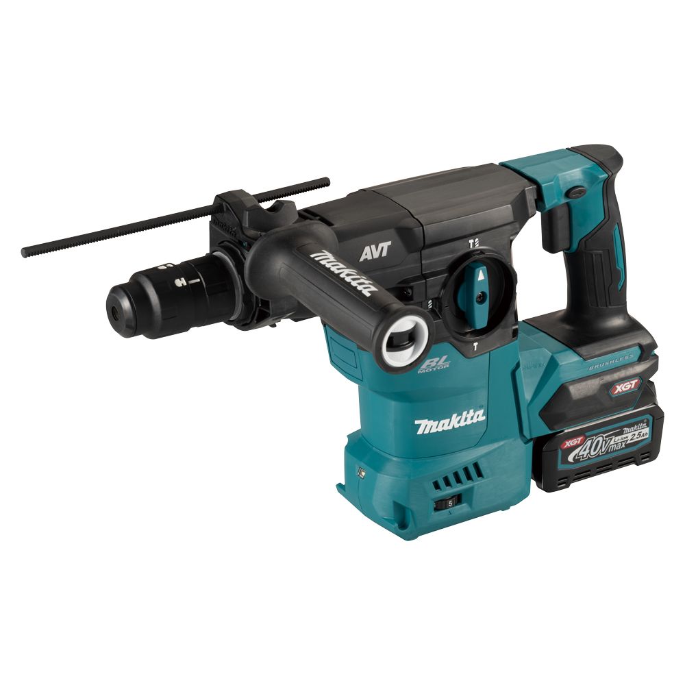 Makita 牧田  HR009GM201 40V無刷四溝鎚鑽(40V 4.0A*2)