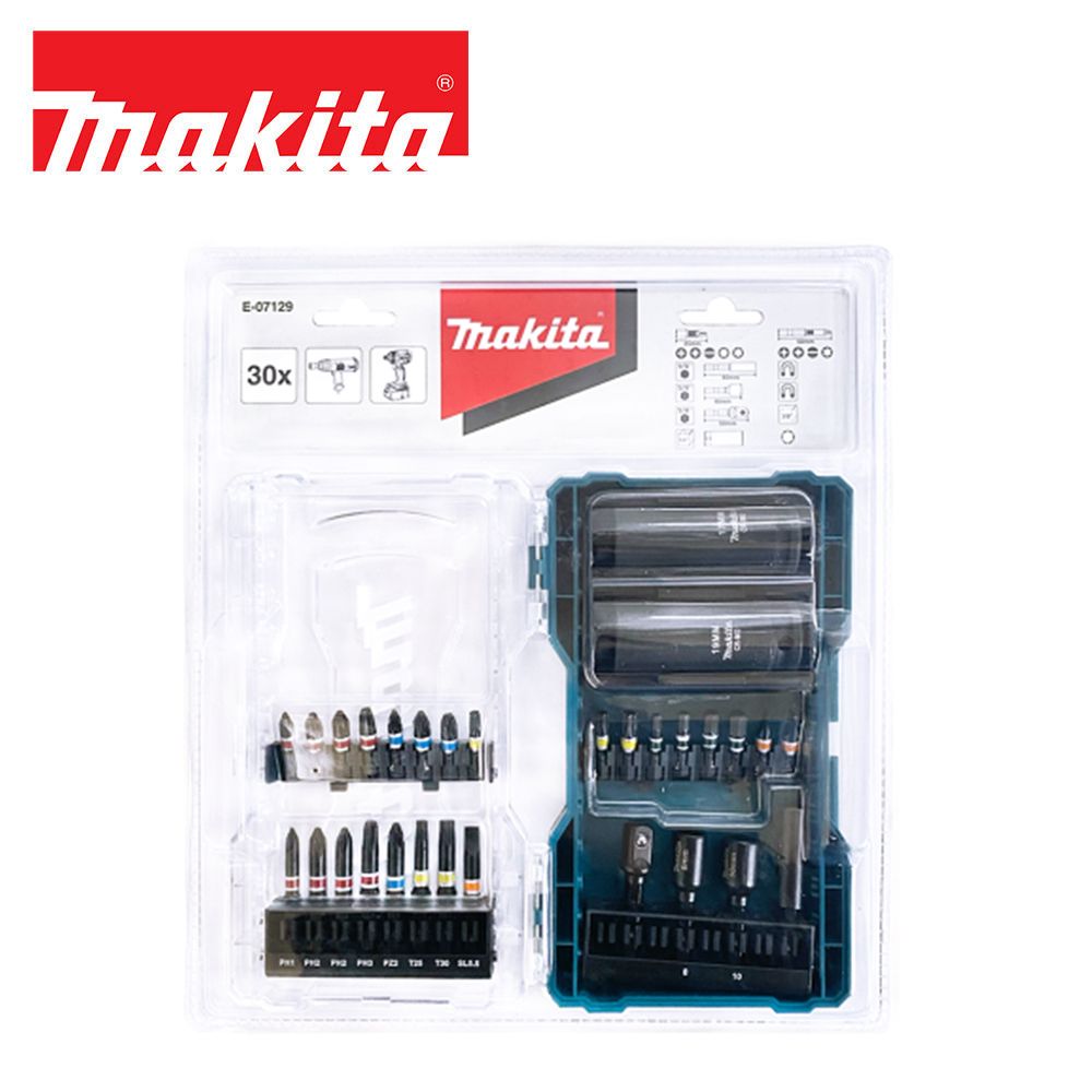 Makita 牧田   起子+3分套筒30件組 E-07129