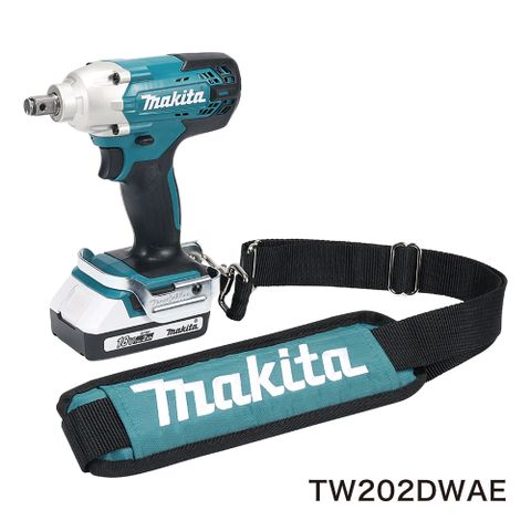 Makita 牧田 牧科 TW202DWAE 18V 4分套筒扳手(18V 2.0A*2)