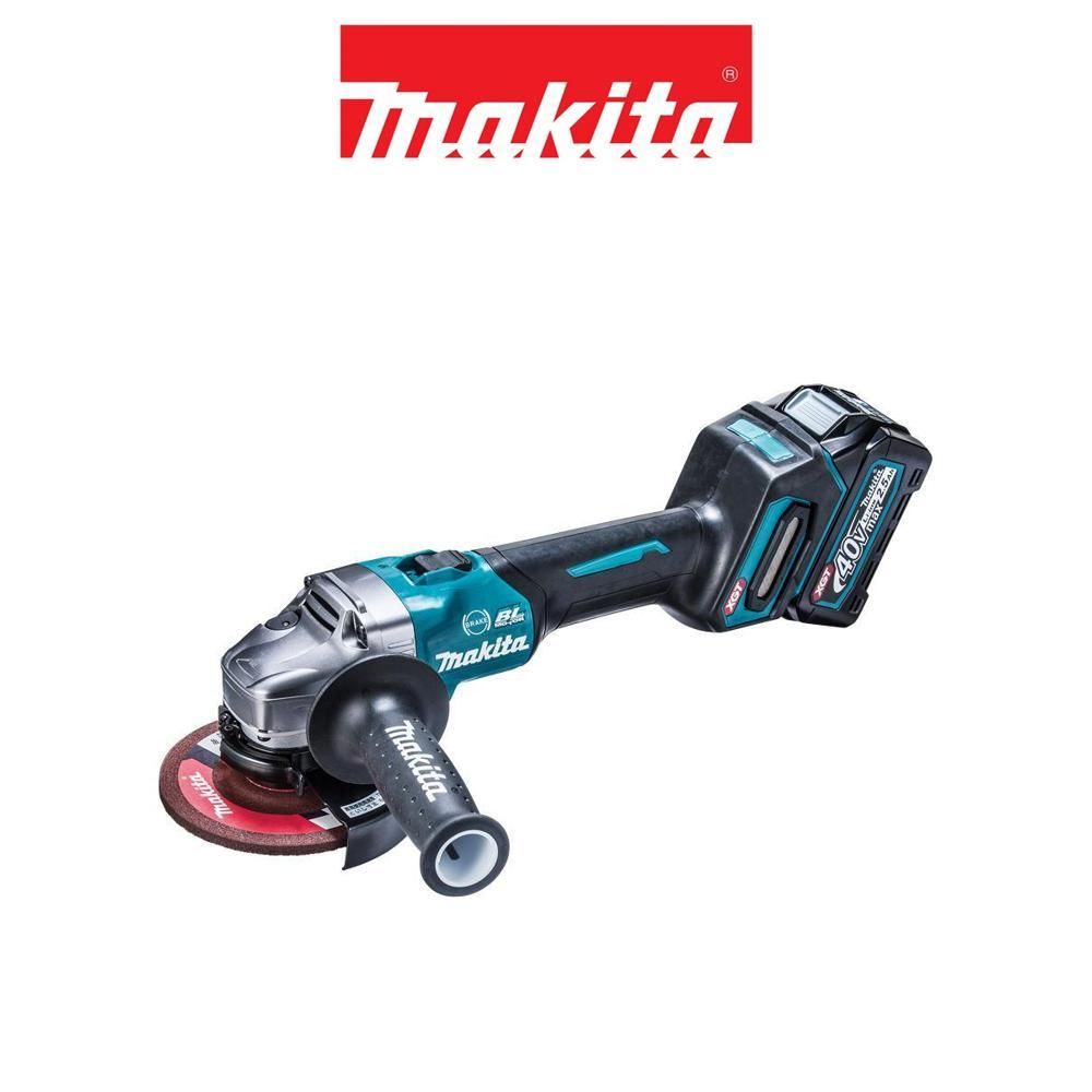 Makita 牧田   40V充電式 5吋速停無刷砂輪機125mm   GA005GM201