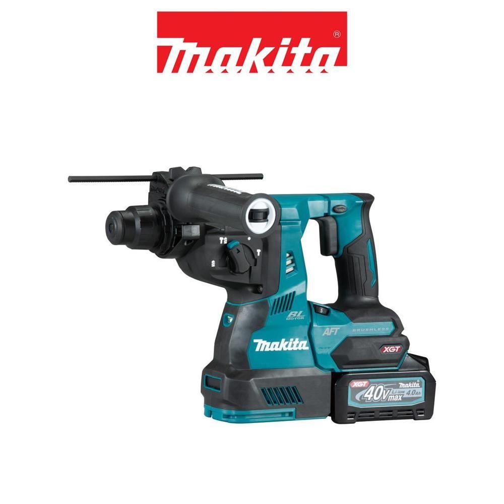 Makita 牧田   40V無刷四溝鎚鑽 空機   HR001GZ