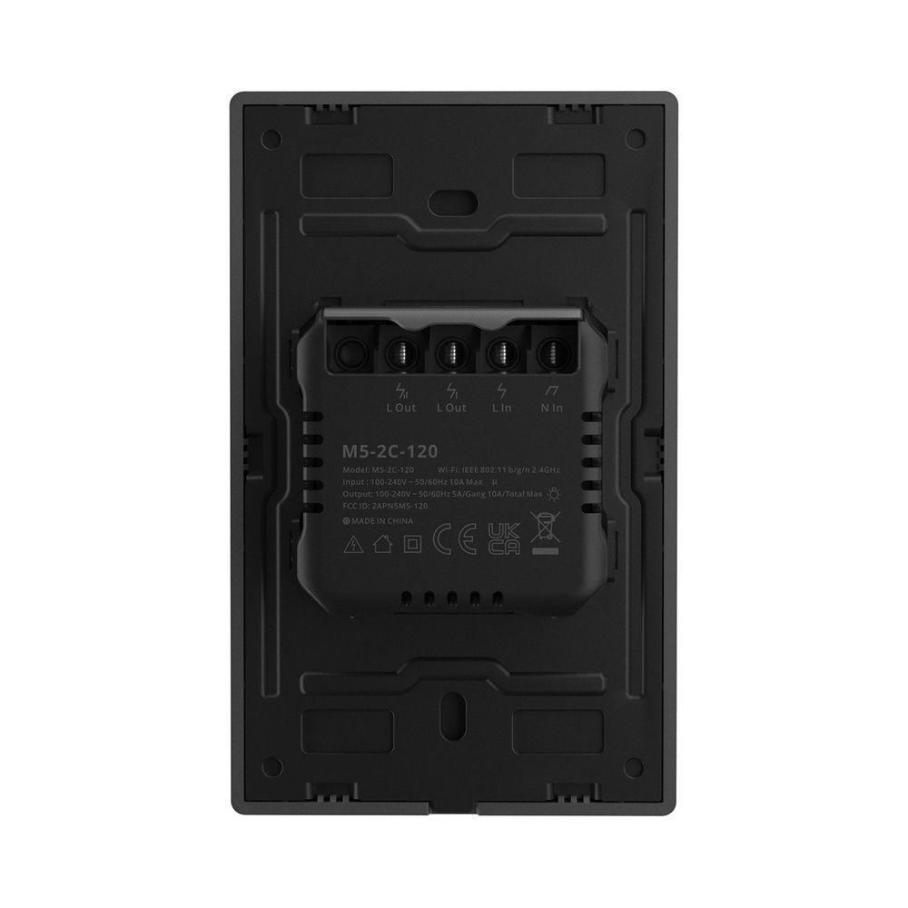 SONOFF M5智能牆壁開關/Wifi開關/支援eWeLink(雙開關/二切/雙鍵)