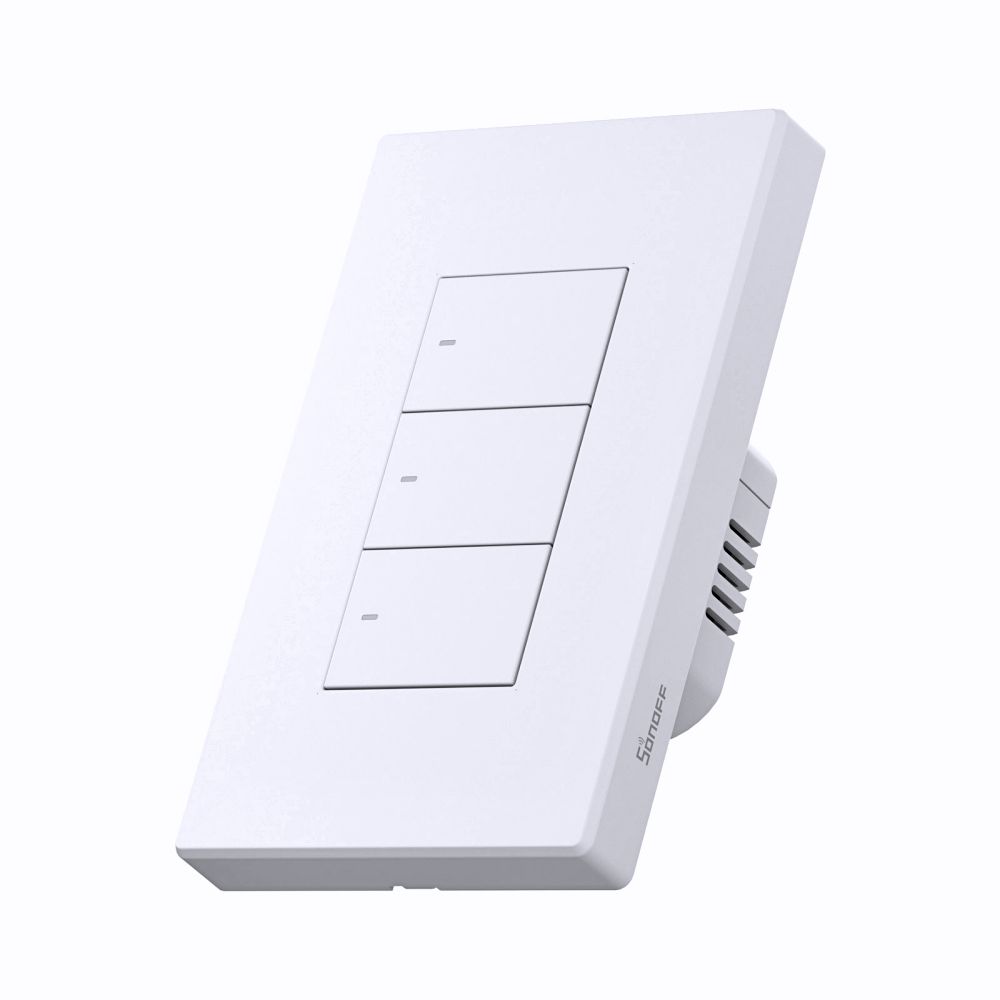 SONOFF M5智能牆壁開關/Wifi開關/eWeLink/Matter/Apple HomeKit 蘋果智能家庭(三開關/三切/三鍵)