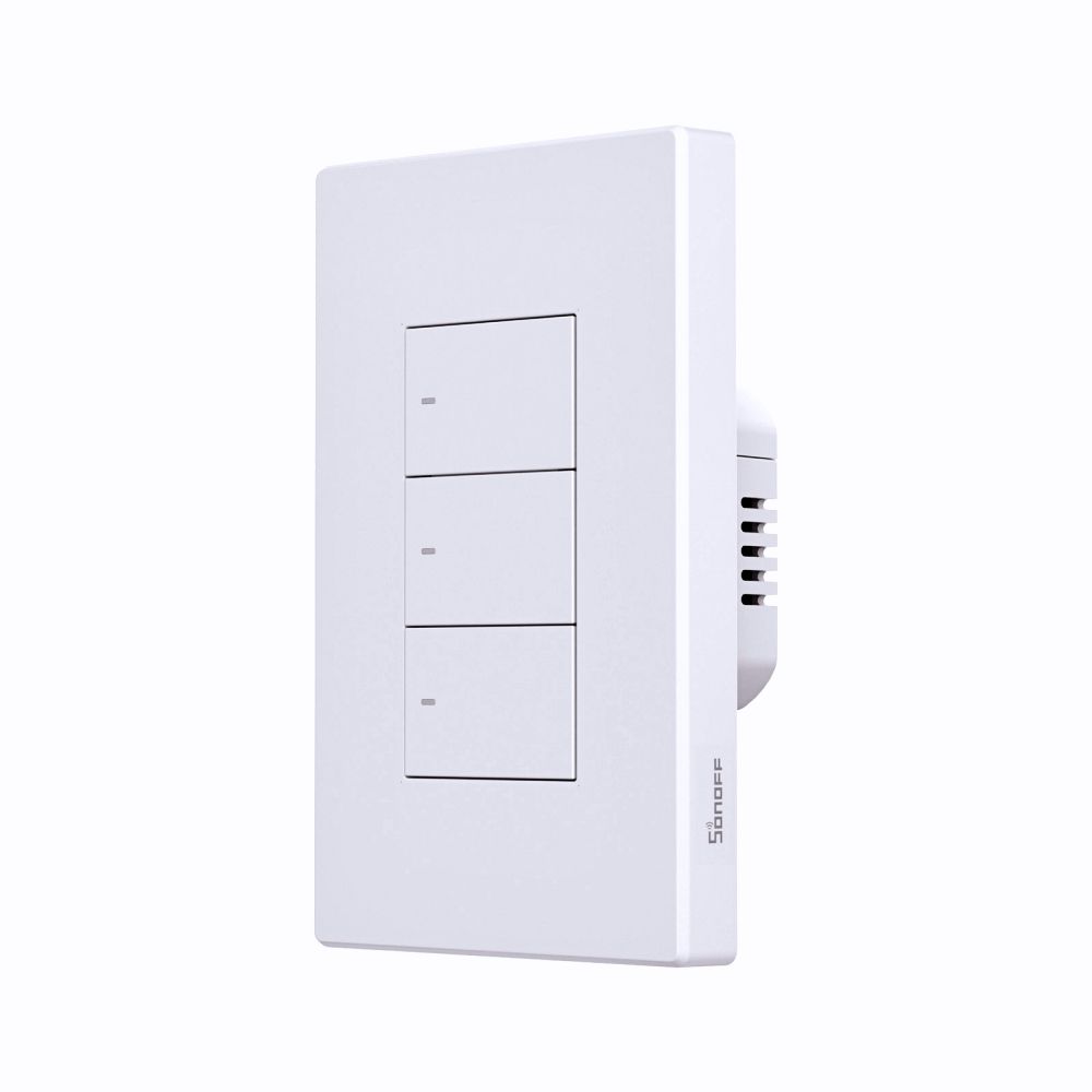 SONOFF M5智能牆壁開關/Wifi開關/eWeLink/Matter/Apple HomeKit 蘋果智能家庭(三開關/三切/三鍵)