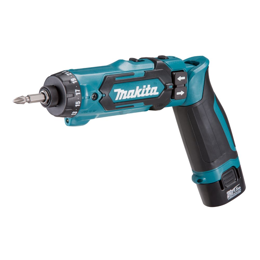 Makita 牧田   DF012DSEK 7.2V電鑽起子機(1.5A*2)