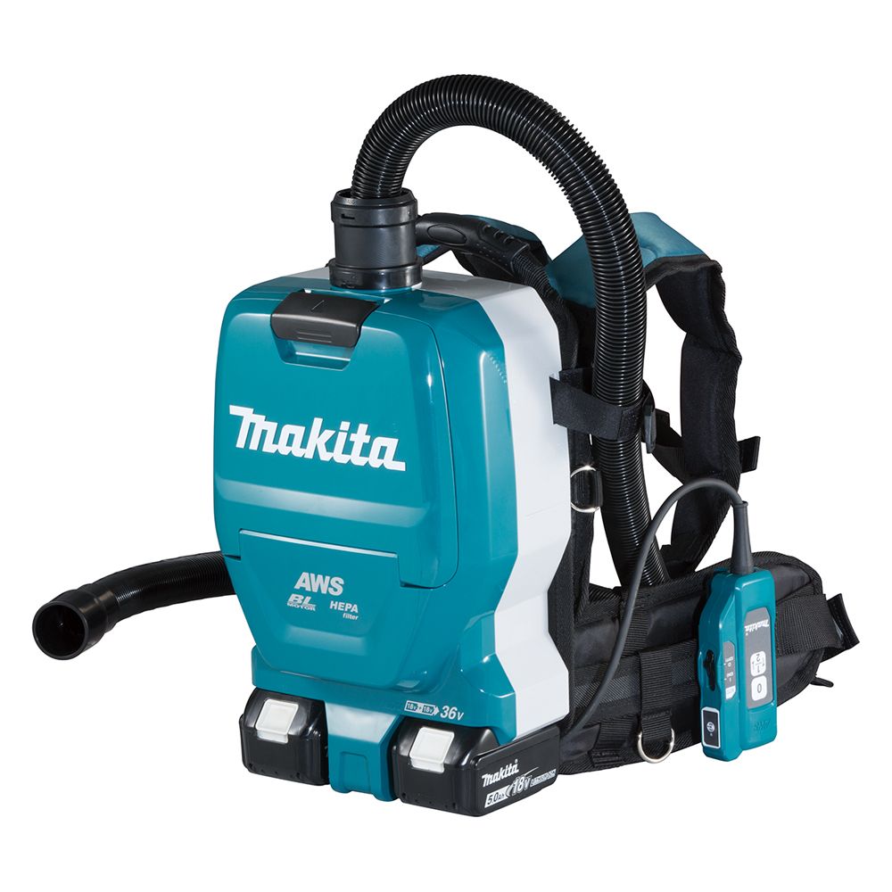 Makita 牧田   DVC265ZX3 18V+18V無刷背負吸塵器(單主機 無電池 無充電器)