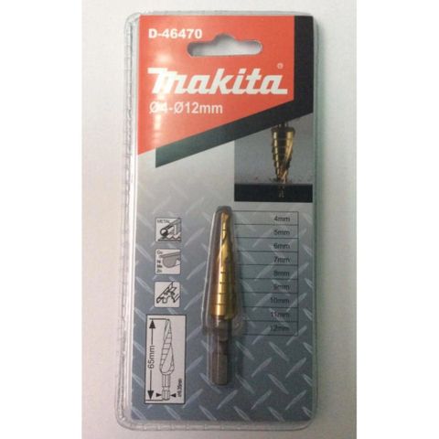 Makita 牧田 D-46470 BIT頭螺旋階梯鑽頭
