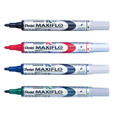 Pentel 飛龍 MAXIFLO直液後壓式白板筆(細字)MWL5S