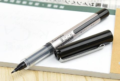 Kuretake 日本吳竹 吳竹 郭竹 筆風攜帶型軟筆LS1-10S (不可換墨水管)墨筆筆風 抄寫經書 會議簽名