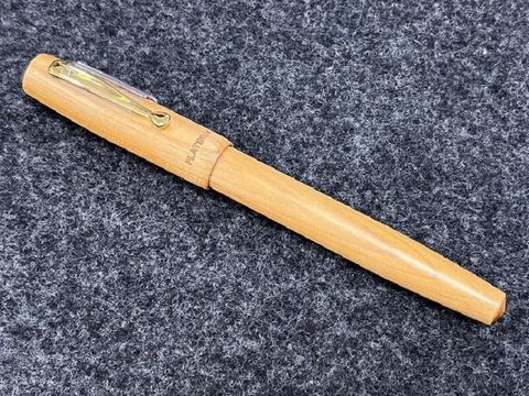日本 PLATINUM 白金牌 臺灣肖楠木 鋼筆-F尖(PN-3200)附墨水管和吸墨器
