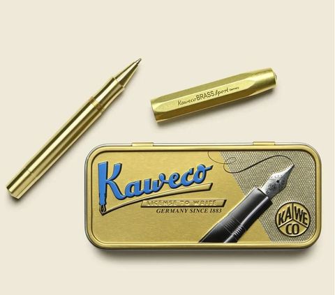 Kaweco 德國  BRASS Sport Gel Roller 黃銅鋼珠筆