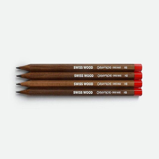 CARAN d'ACHE 瑞士卡達 瑞士 卡達 CARAN dACHE Swiss Wood原木鉛筆(348)櫸木筆身