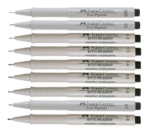 Faber-Castell 輝柏 德國  ECCO PIGMENT 代針筆  166代用針筆