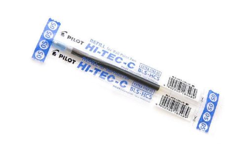 PILOT 百樂 HI-TEC-C 超細鋼珠筆替芯 (0.5/0.25/0.4/0.3 ) BLS-HC4/BLS-HC5