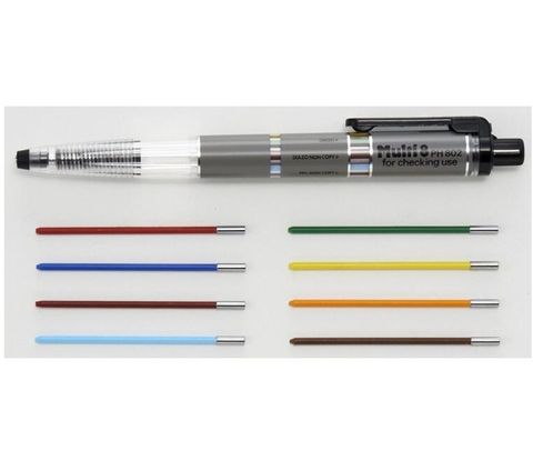 Pentel 飛龍 日本  八合一 Multi 8色鉛筆機能筆組2mm筆芯(PH802ST)複合式繪圖筆 彩色製圖筆