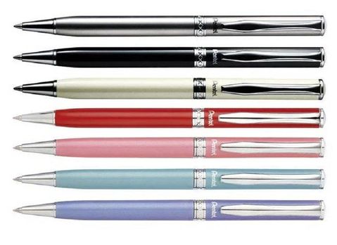 Pentel 飛龍 Sterling B810/B811高級不鏽鋼金屬原子筆禮盒送禮超大方