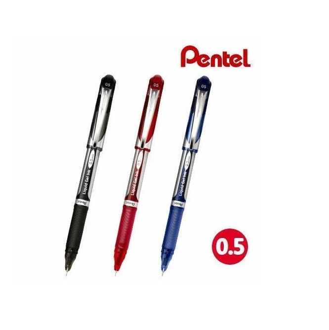 Pentel 飛龍  ENERGEL極速鋼珠筆BLN55(筆蓋式) 0.5mm/支獨特Gel墨水快乾不沾手