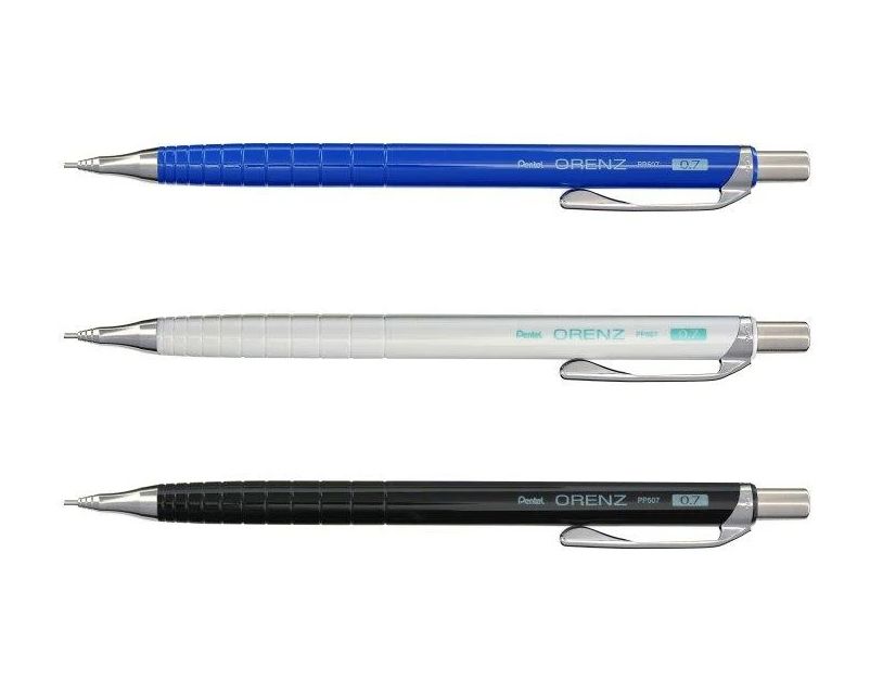 Pentel 飛龍   ORENZ按一下自動鉛筆0.7mm(XPP507) 筆芯寫不斷 低殘芯