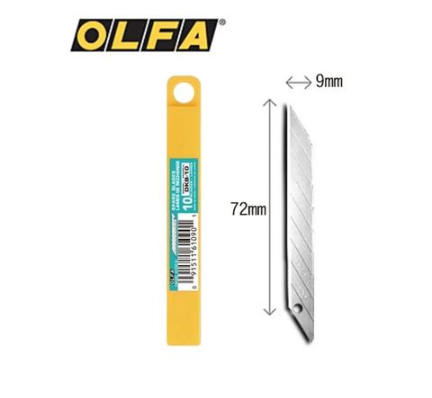 OLFA 日本  經濟型30度細工刀片(DKB-10)一盒10片裝 30銳角