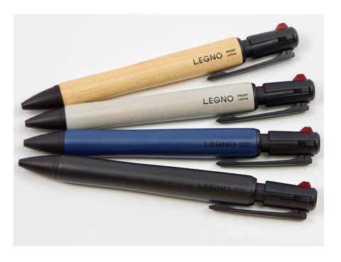 PILOT 百樂 LEGNO 2+1 木軸按鍵式多功能筆(BKHLE-2SK)