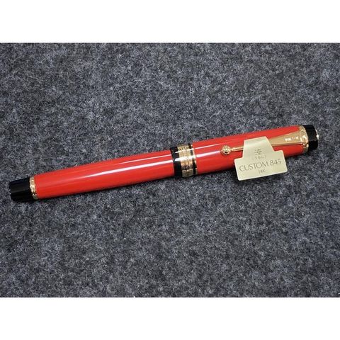 PILOT 百樂 CUSTOM 845 18K金筆尖 URUSHI紅漆桿鋼筆(FKV-5MR)