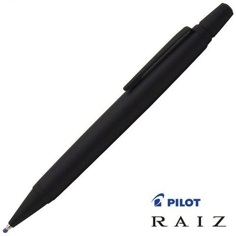 PILOT 百樂 日本  RAIZ 午夜黑旋轉式原子筆(BR-12SR)筆芯 黑 0.7mm