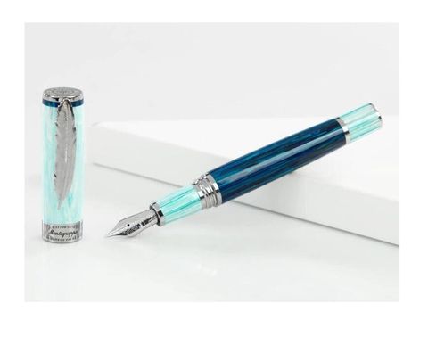 Montegrappa 萬特佳 義大利   WILD Arctic 野生北極 Solidarity 18K 限量鋼筆